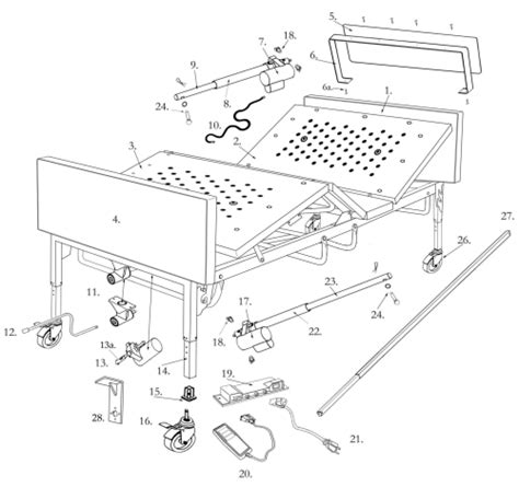 bariatric bed junction box called drive|Drive Medical Hospital Bed Accessories and Parts.